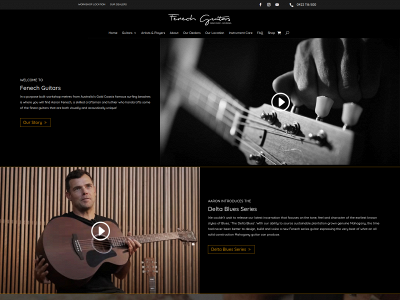 fenechguitars.com.au snapshot