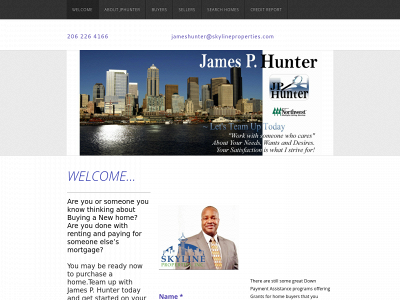 jamesphunter.com snapshot