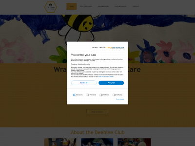 beehiveclub.co.uk snapshot