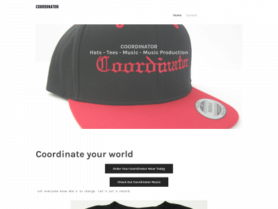 www.coordinatorhat.com snapshot
