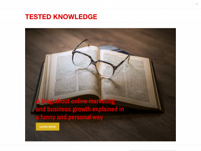 testedknowledge.com snapshot