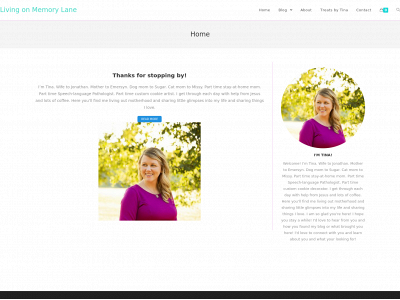 livingonmemorylane.com snapshot