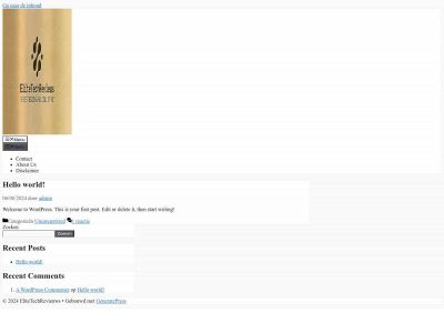 elitetechrevieuws.com snapshot