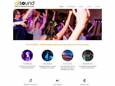 allsound.be snapshot