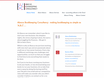 abacus-bookkeeping.co.uk snapshot