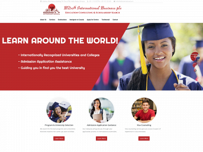 bdhinternational.com snapshot