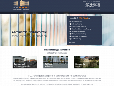 scgfencing.co.uk snapshot