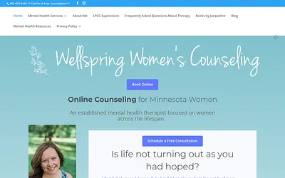 wellspringcounseling.online snapshot