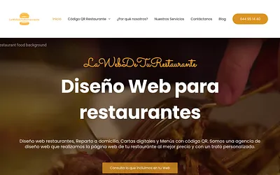 lawebdeturestaurante.es snapshot
