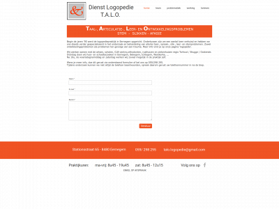 logopedietalo.be snapshot