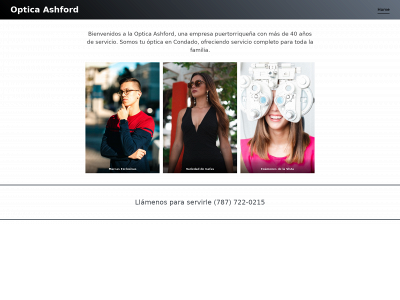 opticaashford.com snapshot