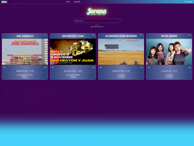 jarana.info snapshot