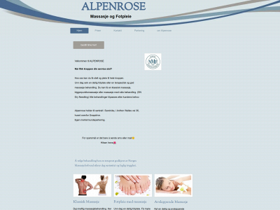 alpenrose.no snapshot