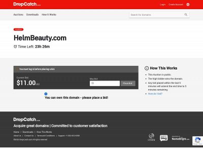 helmbeauty.com snapshot