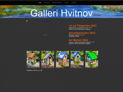 galleri-hvitnov.dk snapshot