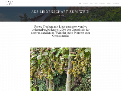 www.ivoledergerber.ch snapshot
