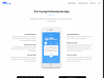 young-professionals.uk snapshot