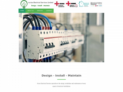acrise-electrical.co.uk snapshot