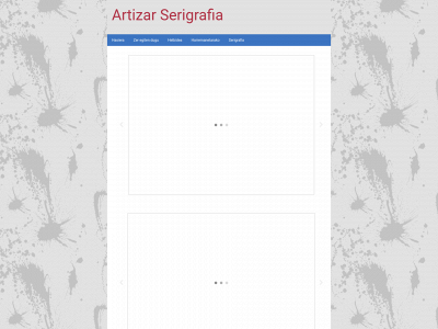 artizarserigrafia.es snapshot