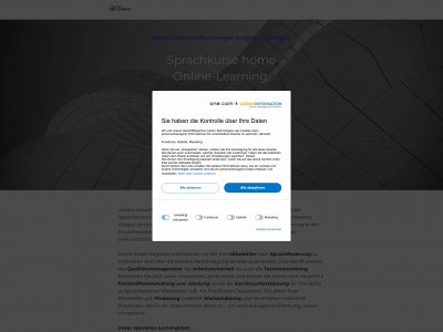 sprachkursehome.de snapshot