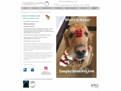 campbelljewelers.com snapshot