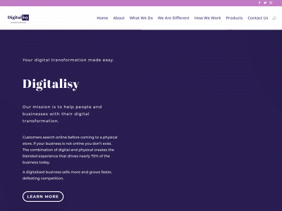 digitalisy.com snapshot