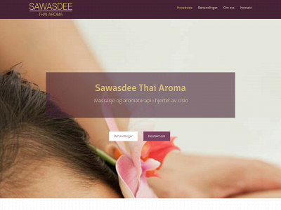 sawasdeethaiaroma.no snapshot