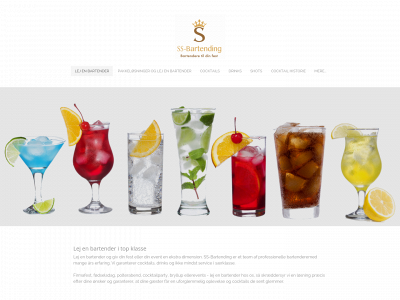 www.ssbartending.dk snapshot