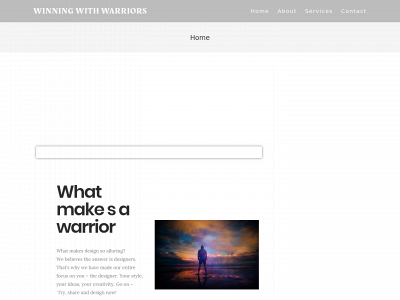 winningwithwarriors.com snapshot
