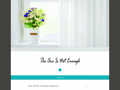 theoneisnotenough.com snapshot