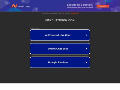 isexchatroom.com snapshot