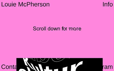 louiemcpherson.com snapshot