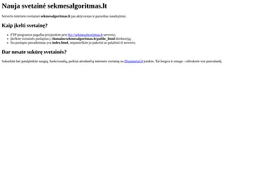 sekmesalgoritmas.lt snapshot