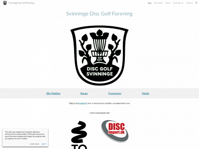 svinningedisc.dk snapshot