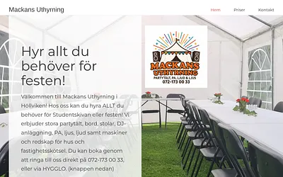 mackansuthyrning.se snapshot
