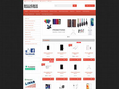 billigbix.dk snapshot