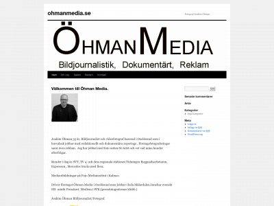 ohmanmedia.se snapshot