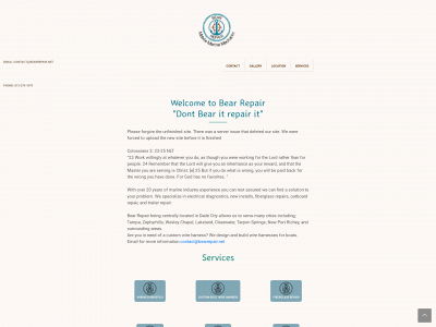 bearrepair.net snapshot