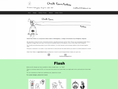 chalktowntattoo.com snapshot