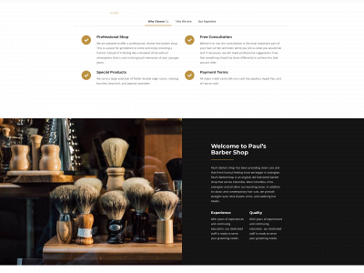 paulthebarber.net snapshot