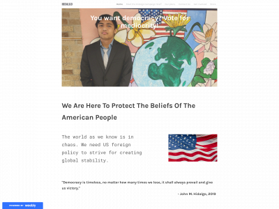 hidalgoforpres.weebly.com snapshot