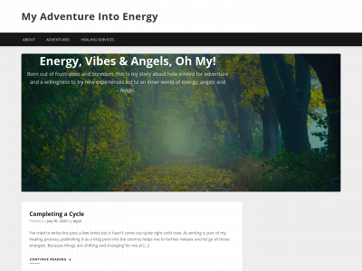 myadventureintoenergy.com snapshot