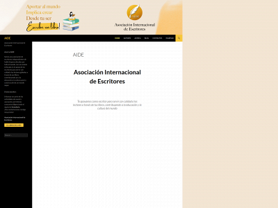 escritoresaide.com snapshot