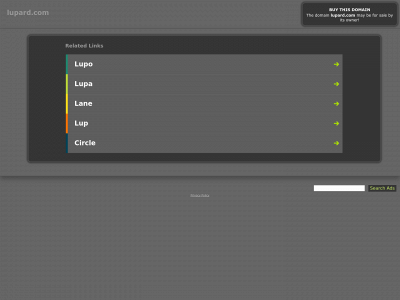 lupard.com snapshot