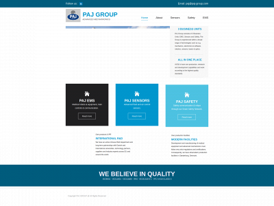 paj-group.com snapshot