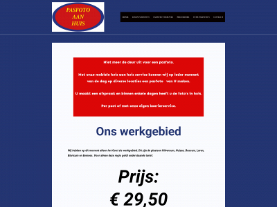 pasfoto-aanhuis.nl snapshot