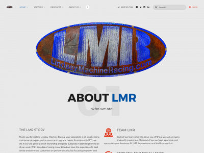 lindsaymachineracing.com snapshot