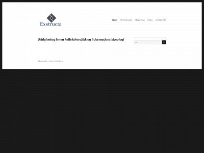 exstructa.no snapshot