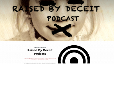 www.raisedbydeceit.com snapshot