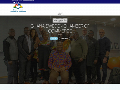 ghanasweden.com snapshot